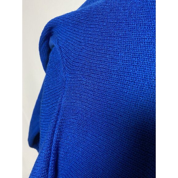 Vintage Blue Floral Sweater By UMI Collections Anne Crimins Sz Medium - Picture 13 of 14